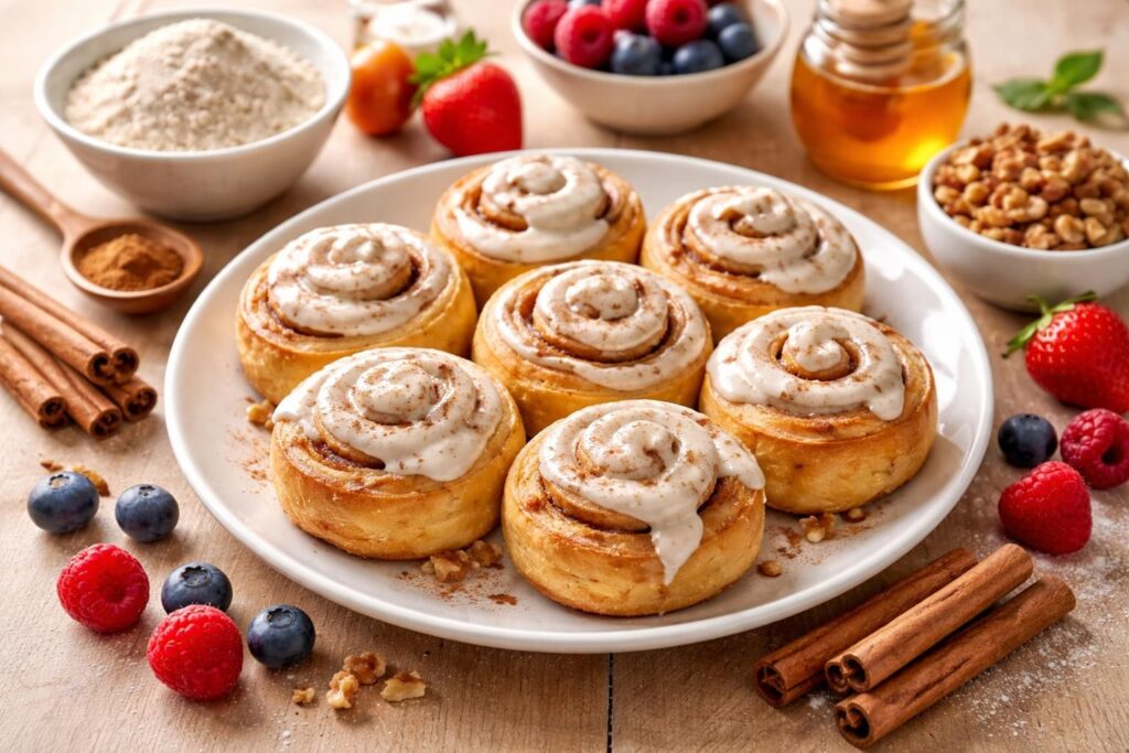 découvrez notre recette de cinnamon rolls healthy, une douceur gourmande et facile à préparer, pour se faire plaisir sans culpabilité avec des ingrédients sains.