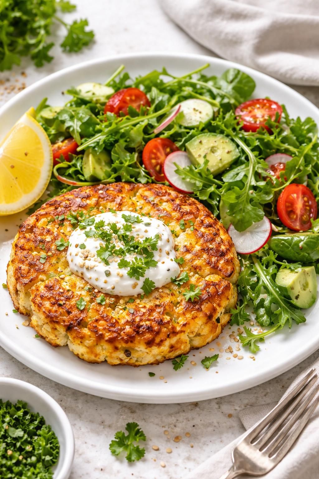 découvrez notre recette de galette au chou-fleur, une alternative légère et savoureuse pour des repas gourmands et équilibrés.