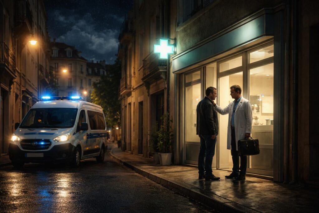 découvrez à qui vous adresser pour une intervention rapide et efficace avec sos médecin perpignan en cas d'urgence médicale nocturne. conseils et contacts disponibles 24h/24.