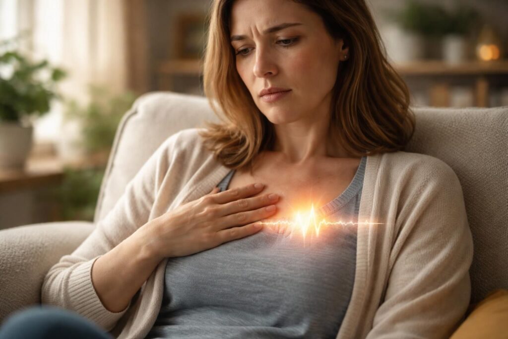 découvrez comment l'anxiété peut intensifier les extrasystoles au repos et affecter les battements du cœur, ainsi que des conseils pour mieux gérer ces sensations cardiaques.