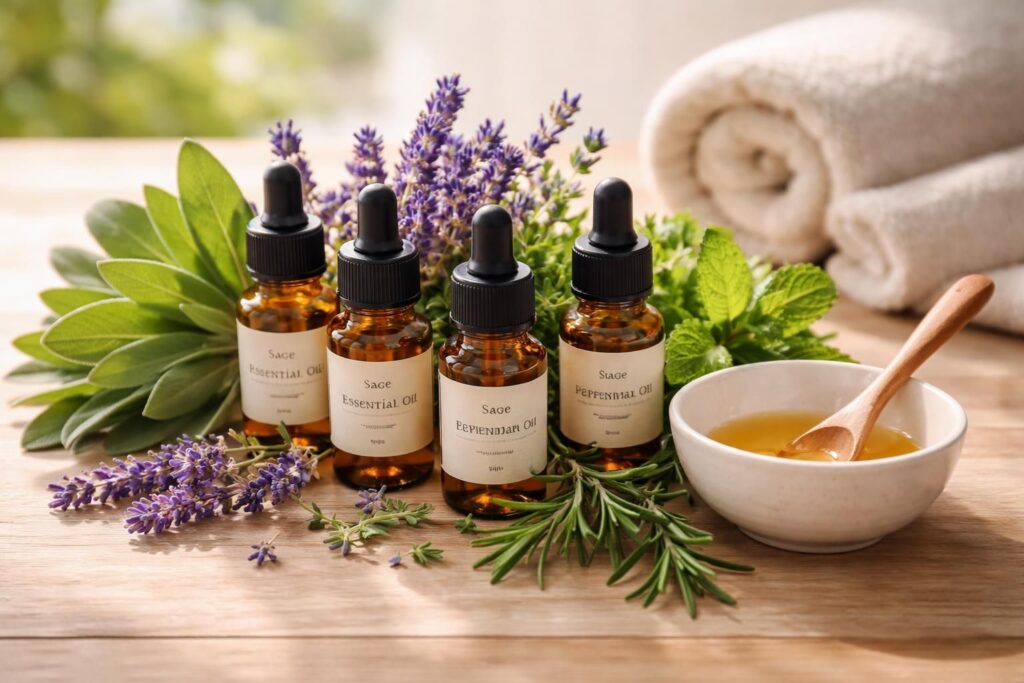 découvrez quelles huiles essentielles choisir pour réguler naturellement la transpiration et retrouver bien-être et fraîcheur au quotidien.