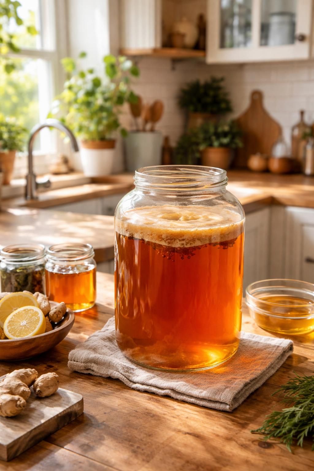découvrez notre recette simple et rapide pour préparer votre kombucha maison, une boisson fermentée saine et délicieuse à réaliser facilement chez vous.