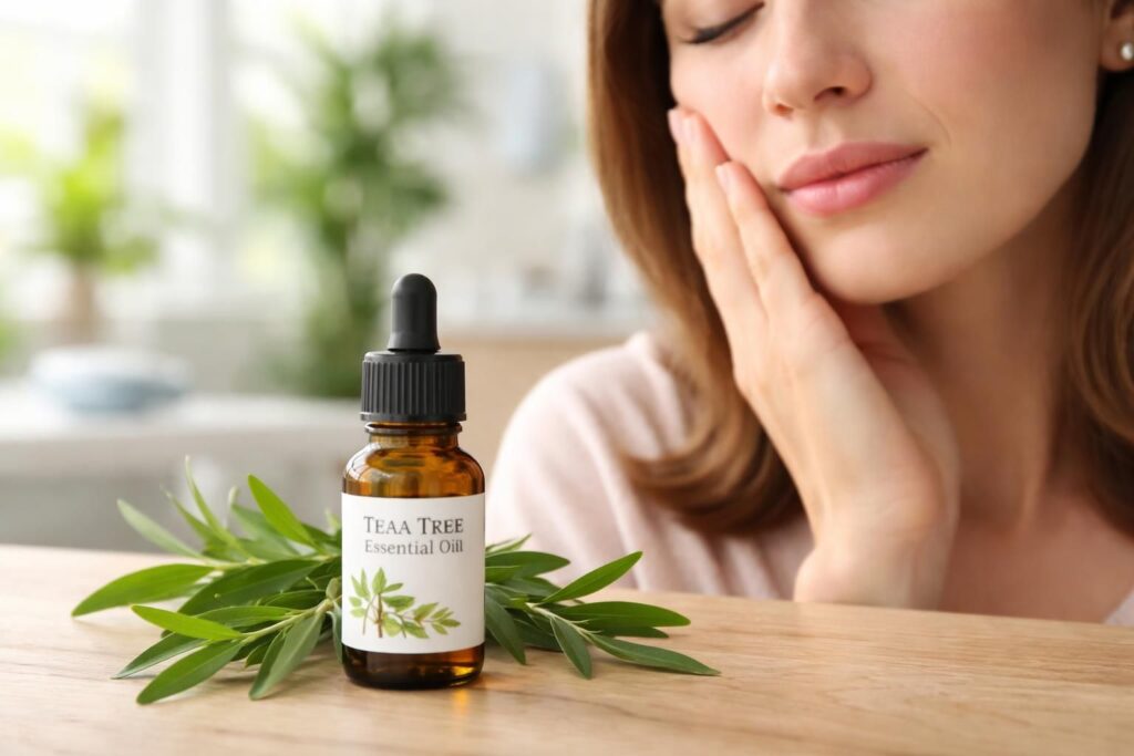 découvrez comment l'huile essentielle de tea tree peut soulager efficacement le mal de dent grâce à ses propriétés antibactériennes et anti-inflammatoires, une solution naturelle pour calmer la douleur rapidement.