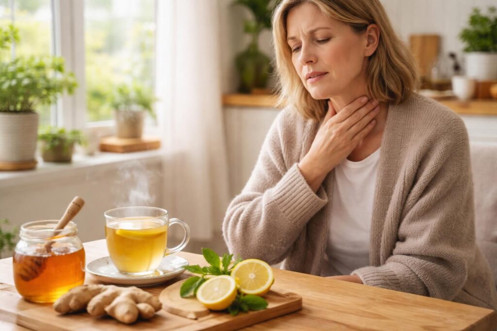 découvrez les méthodes naturelles efficaces pour soulager rapidement le mal de gorge et retrouver votre confort sans médicaments.