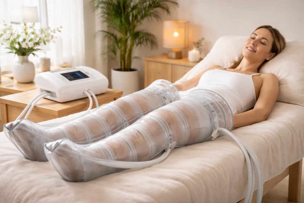 découvrez les bienfaits réels de la pressothérapie pour soulager les jambes lourdes et améliorer la circulation sanguine. méthode efficace et naturelle pour revitaliser vos jambes.