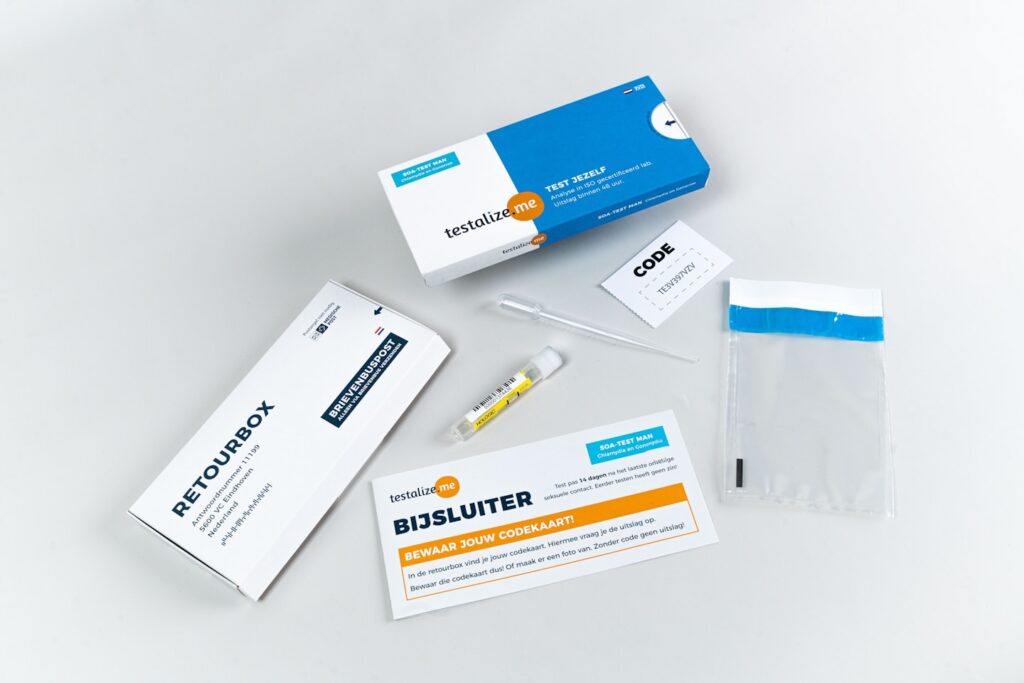Contents of Std test as used in the Netherlands.