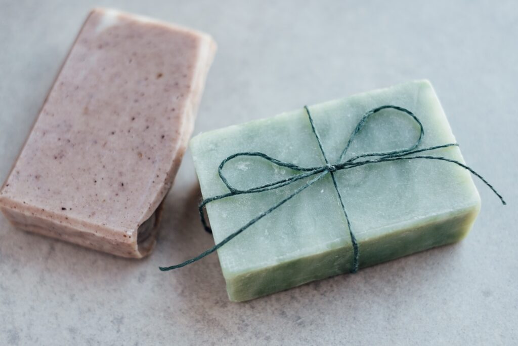 Handmade organic soap bars