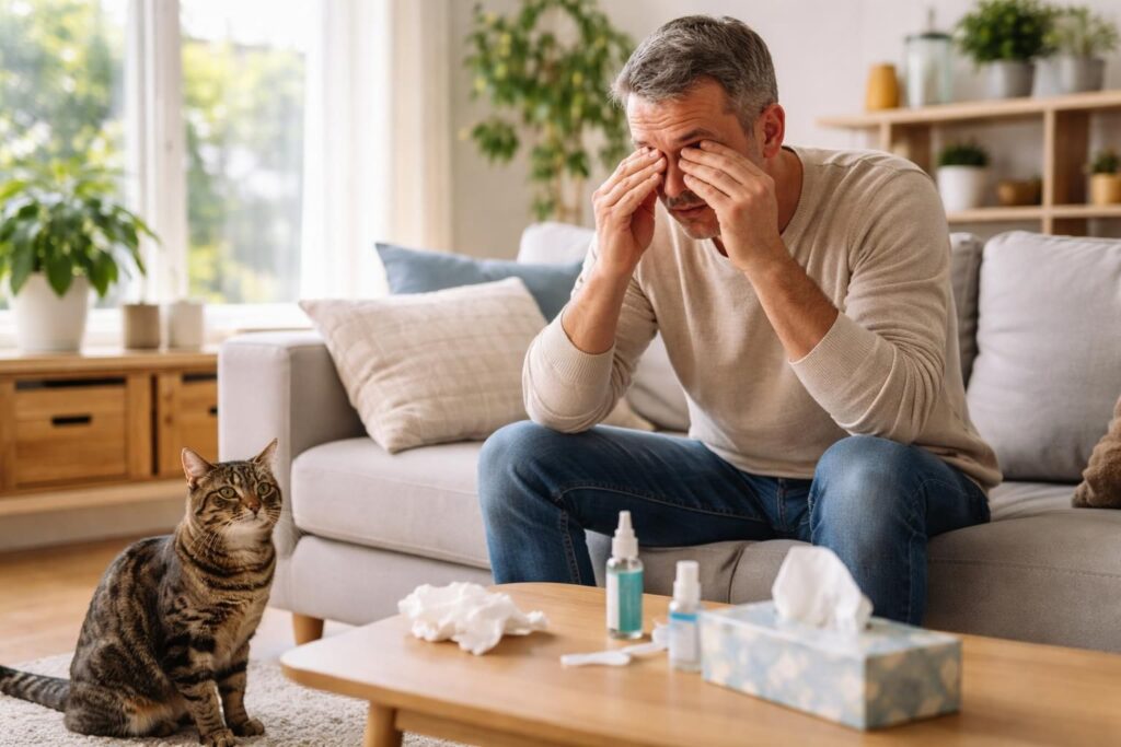 découvrez comment identifier les symptômes de l'allergie au chat et apprenez des conseils pratiques pour mieux gérer cette allergie au quotidien.