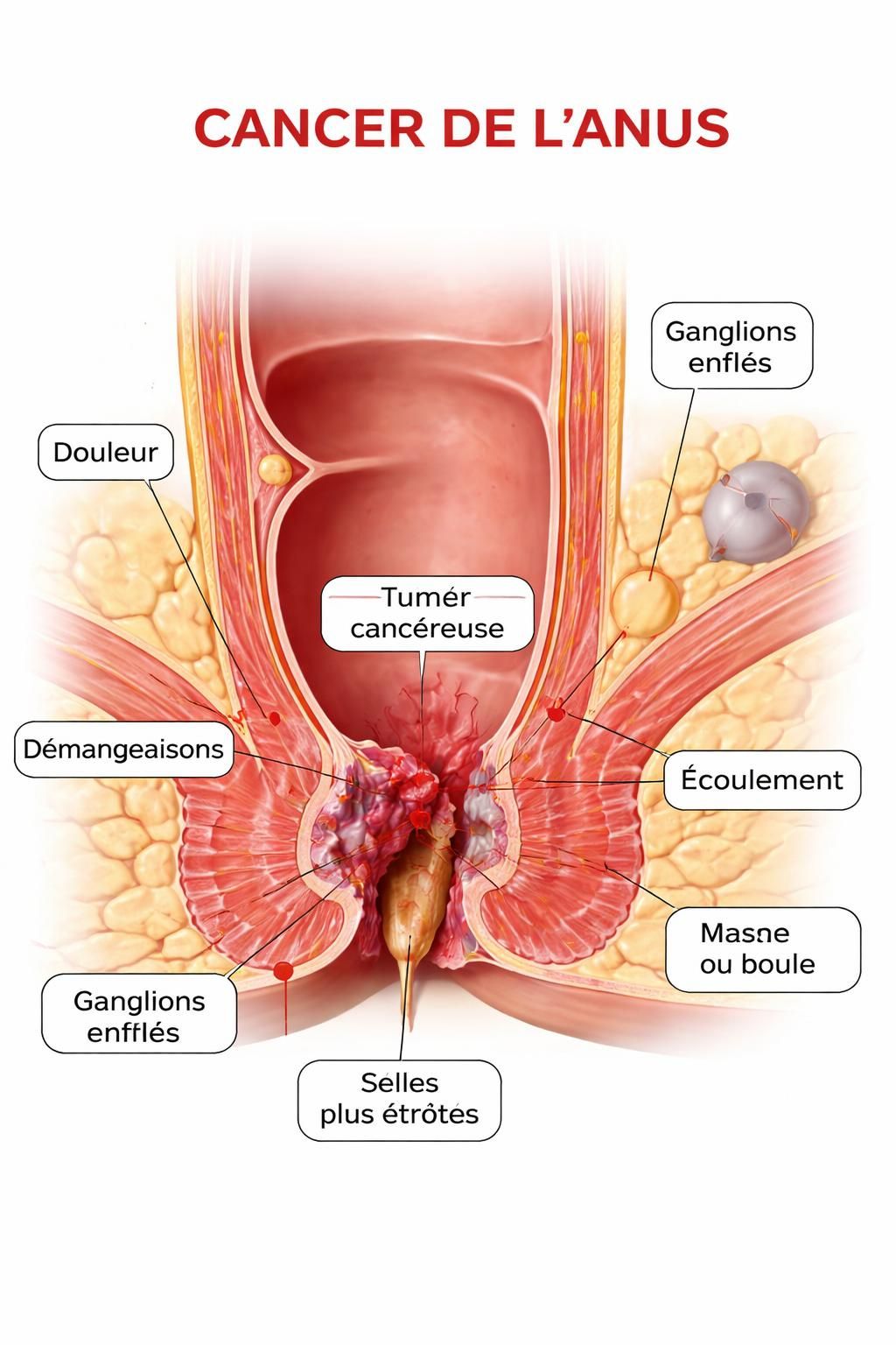découvrez les symptômes du cancer de l’anus à surveiller et quand consulter rapidement pour un diagnostic et un traitement efficace.