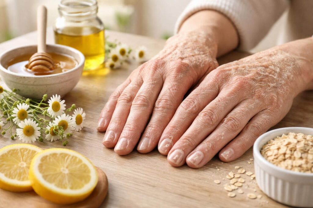 découvrez des remèdes de grand-mère efficaces pour soulager les mains très sèches et retrouver une peau douce et apaisée naturellement.