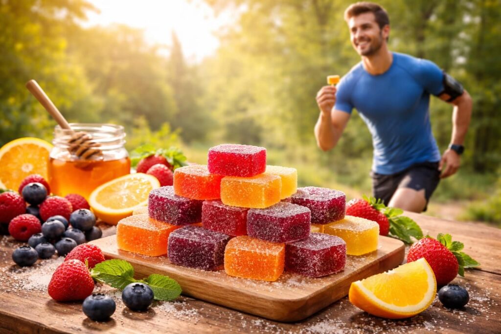 découvrez la pâte de fruit pour sportif, une source naturelle d'énergie et d'endurance idéale pour booster vos performances lors de vos entraînements et compétitions.