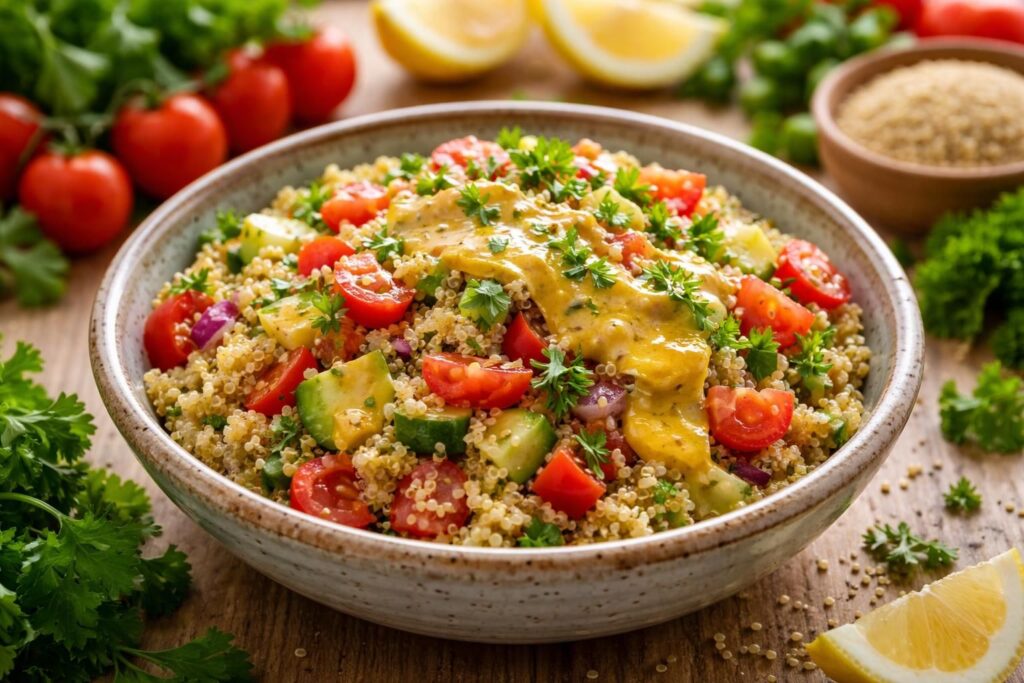 découvrez nos recettes faciles de quinoa sauce maison pour un repas sain, savoureux et rapide à préparer. idéal pour allier plaisir et nutrition au quotidien.