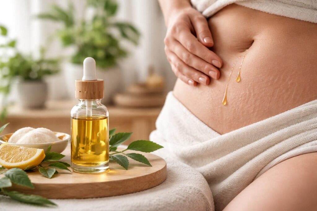découvrez comment les huiles essentielles peuvent aider à atténuer les vergetures grâce à leurs synergies naturelles pour nourrir et régénérer la peau.