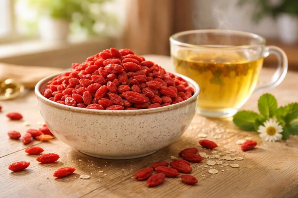 découvrez les bienfaits des baies de goji séchées pour votre santé au quotidien : boostez votre énergie, renforcez votre immunité et améliorez votre bien-être naturellement.