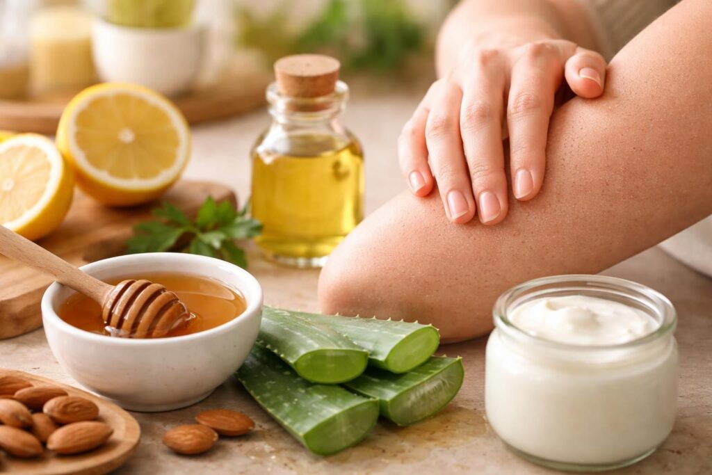 découvrez des remèdes de grand-mère efficaces pour apaiser la peau rugueuse causée par la kératose et retrouver douceur et confort naturellement.