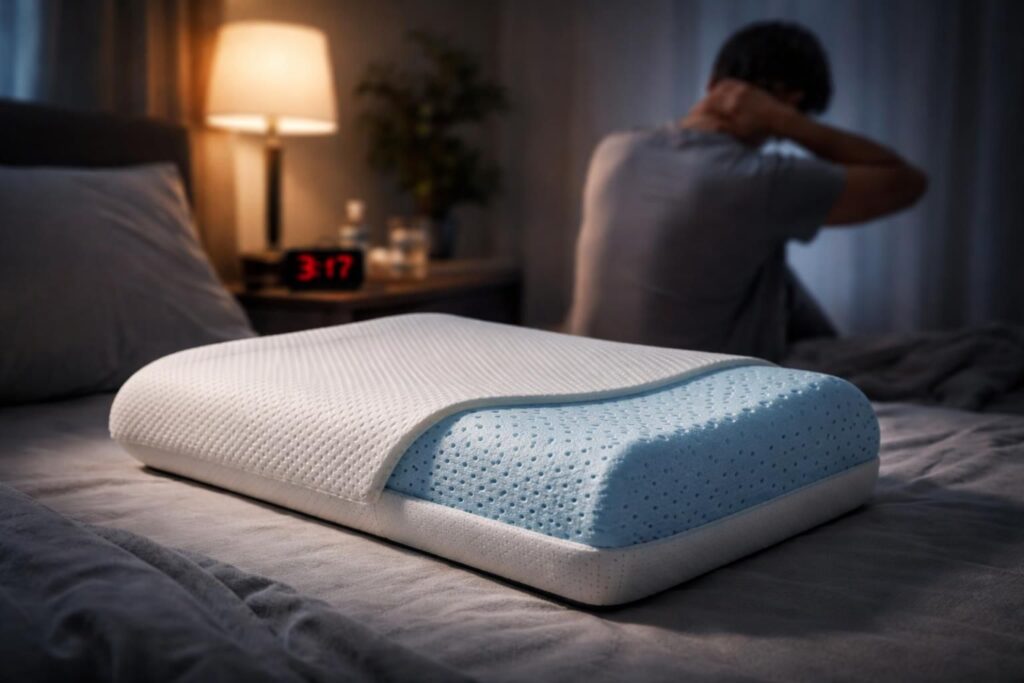 découvrez les risques potentiels des oreillers à mémoire de forme pour votre sommeil et votre santé, et comment choisir le modèle adapté pour un confort optimal.