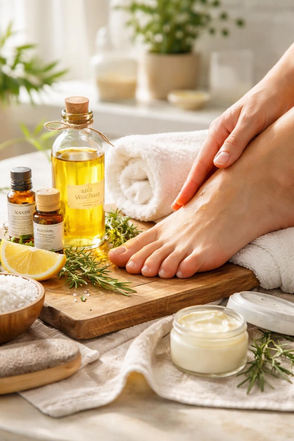 découvrez quelles huiles essentielles utiliser pour hydrater naturellement vos pieds secs et retrouvez une peau douce et nourrie en toute simplicité.