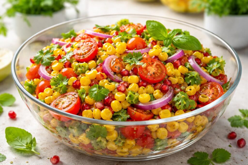 découvrez notre recette de salade de maïs, simple et rapide, pour une entrée fraîche, vitaminée et pleine de saveurs. astuces pour réussir votre plat à chaque fois !