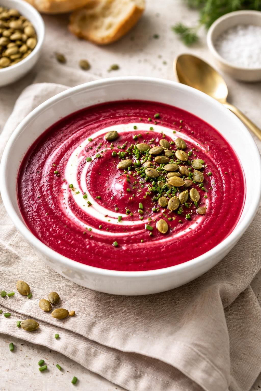 découvrez notre recette gourmande de velouté de betteraves rouges, parfaite pour booster votre vitalité avec des ingrédients sains et savoureux.