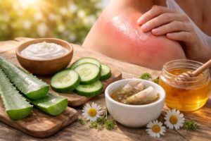 découvrez les remèdes de grand-mère efficaces pour apaiser rapidement la peau après un coup de soleil et favoriser une guérison naturelle.