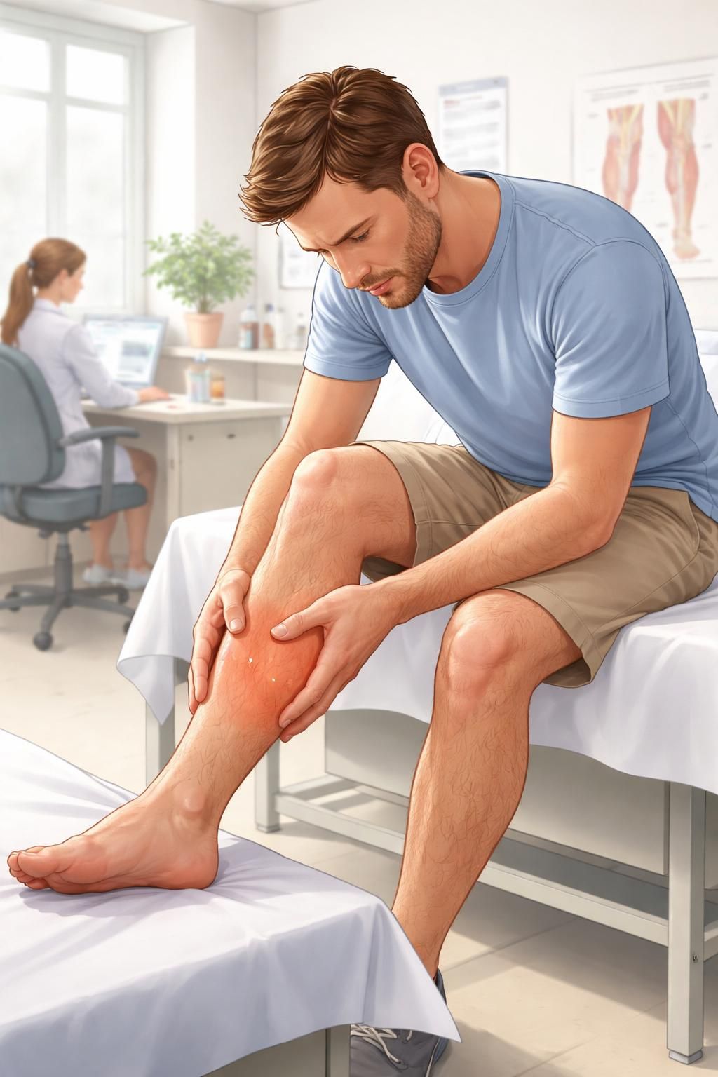 découvrez quand la douleur au mollet gauche doit vous alerter, comment distinguer une simple crampe d'une thrombose, et les signes à surveiller pour agir rapidement.