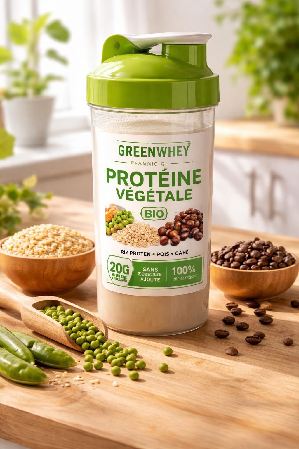 découvrez greenwhey, le supplément protéiné végétal innovant qui transforme votre alimentation saine avec une source naturelle et efficace de protéines.