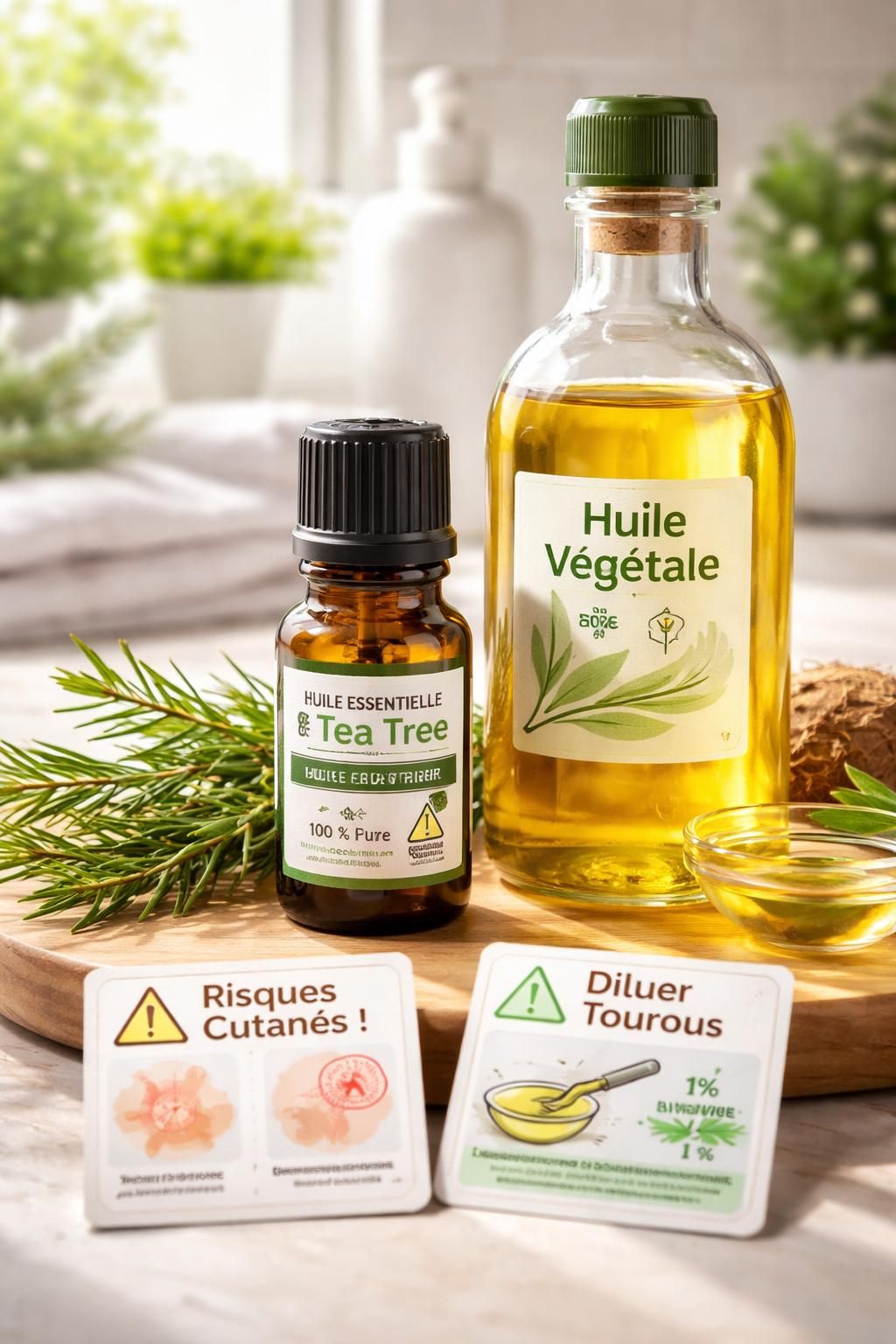 découvrez les dangers méconnus de l'huile essentielle de tea tree pour la peau et comment l'utiliser en toute sécurité pour éviter irritations et réactions allergiques.