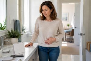 saignements vaginaux inhabituels, douleurs pelviennes, pertes anormales : découvrez les signes possibles du cancer de l’utérus et quand consulter.