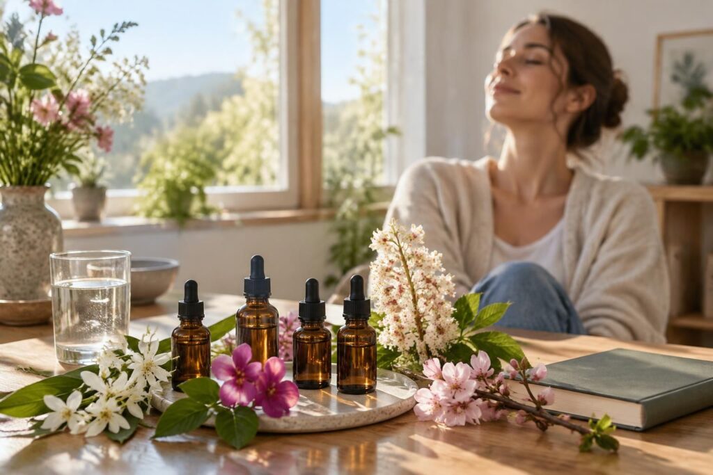 découvrez quelle fleur de bach choisir face au stress et à l’anxiété, comment l’utiliser et les conseils pratiques pour l’intégrer à votre routine.